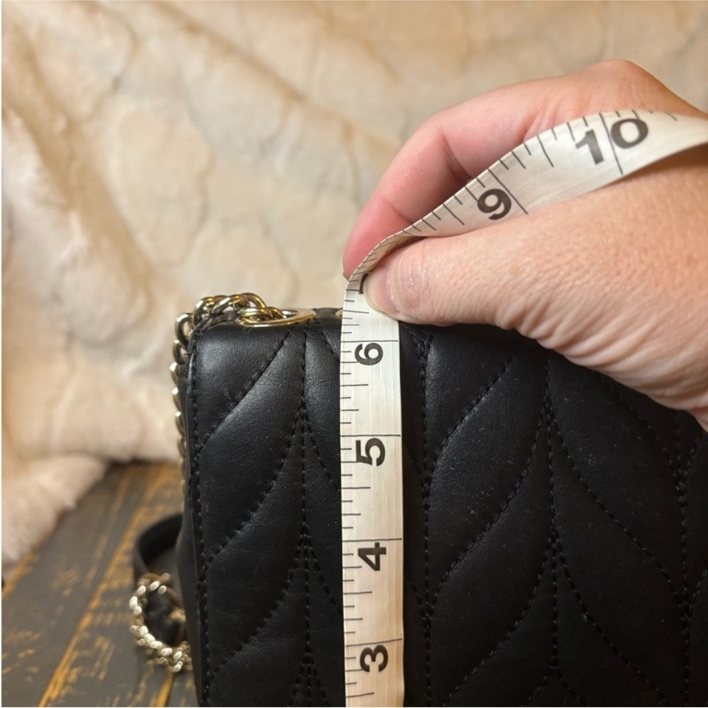 Kate Spade Black Quilted Chain Shoulder Bag - Picture 12 of 12
